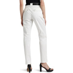 Брюки LAUREN Ralph Lauren Belted Sateen Cargo Pants, белый - фото