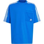 Детская футболка Adidas Originals, синий - фото