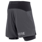 Брюки GORE Wear R7 2 In 1 Short, серый - фото 2