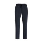 Брюки Boggi Milano Slim fit Pleated Pants, темно-синий - фото