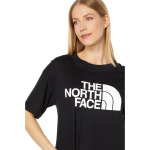 Укороченная футболка с коротким рукавом и полукуполом The North Face, цвет TNF Black/TNF White - фото 3