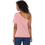 Топ Michael Kors Grommet One-Shoulder Top, цвет Dusty Rose - фото