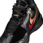 Баскетбольные кроссовки Zoom Lebron NXXT Gen AMPD Nike, цвет Schwarz/Metallic Gold/Rot - фото 6