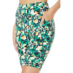 Шорты Sweaty Betty Power 9" Biker Shorts, цвет Green Geo Maze Print - фото 2