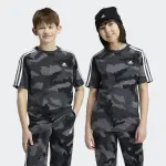 Футболка Adidas Sportswear "J BL CAMO T", цвет Grey Five / Black / White - фото