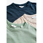 Базовая футболка STAG 3 PACK REGULAR FIT Next, синий - фото 10