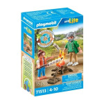 Конструктор пластиковый Playmobil Костер с зефиром - фото 3