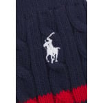 Носки CABLE STRIPE CREW Polo Ralph Lauren, темно-синий - фото