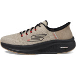 Кроссовки SKECHERS Hands Free Slip-ins: Go Run Elevate 2.0 Steady Motion, цвет Taupe/Black - фото 4