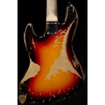 Басс гитара Fender Custom Shop Jaco Pastorius Tribute Jazz Bass - Three Color Sunburst - фото 4