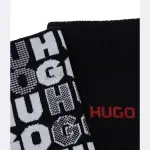 2 пары носков QS Stack по всей длине Hugo, черный - фото 4