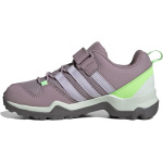 Походная обувь adidas Outdoor Kids Terrex AX2R CF, цвет Preloved Fig/Silver Dawn/Green Spark - фото 4