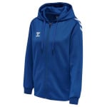 Толстовка Hummel Core XK Poly Full Zip, синий - фото 3