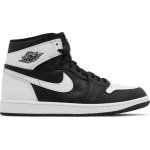 Кроссовки Air Jordan 1 Retro High OG 'Black White 2.0', черный - фото