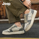 Кроссовки JEEP SPIRIT Skateboarding Shoes Men Low-top Dark Gray, темно-серый - фото 9