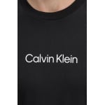 Хлопковый топ Calvin Klein с длинными рукавами, черный - фото 6