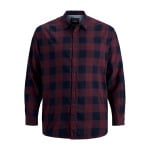 Рубашка с длинным рукавом Jack & Jones Gingham Twill, синий - фото 3