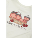 Футболка Vineyard Vines Kids I Whale Ice Cream Short Sleeve, цвет Marshmallow - фото 2