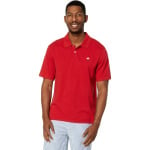 Поло Dockers Slim Fit Rib Collar Polo, цвет Cherry Bomb - фото 4