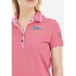 Поло Short-Sleeved Polo Shirt La Martina, цвет fandango pink - фото 4