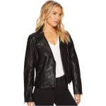 Куртка Blank NYC Faux Leather Moto, цвет Onyx - фото 4