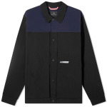 Куртка Paul Smith Panel Overshirt, черный - фото