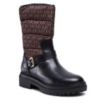 Вьетнамки MICHAEL KORS Layton Bootie 40F2LTFE5Y Blk/Brown, черный - фото 2