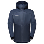 Куртка из софтшелла Mammut Ultimate VII SO Hooded, цвет Marine - фото