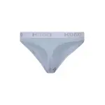 Стринги HUGO Underwear "THONG SPORTY LOGO", с логотипом HUGO на эластичном поясе, фиолетовый - фото 3