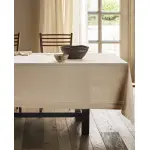 Скатерть из хлопка с вышивкой Zara Home, экрю - фото 2