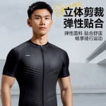 Li Ning велосипедный трикотаж с короткими рукавами, мужской летний велосипед, быстросохнущая, с короткими рукавами, дышащая, впитывающая пот дорожная одежда для горного велосипеда Li-Ning - фото 8