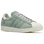 Adidas originals Superstar Обувь для скейтбординга унисекс, Silver green - фото 3