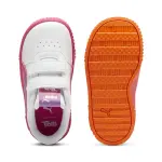 Кроссовки PUMA "Carina 2.0 TROLLS V Inf", детские, цвет Puma White-Ravish-Rickie Orange - фото 4