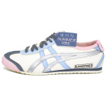 Кроссовки Onitsuka Tiger MEXICO 66 Lifestyle Shoes Unisex Low-top Blue/pink/silver, цвет Off White - фото 2