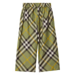 Брюки карго в клетку Vintage Check Burberry Kids, зеленый - фото 2