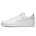 Кроссовки Nike Air Force 1 Skateboarding Shoes Men Low-top White/gold, белый - фото 5