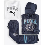 Флисовая толстовка с логотипом Big Boys Squad Pack Puma, коричневый - фото 4