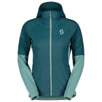 Куртка из синтетического волокна Scott Women's Hoody Explorair Alpha, цвет Aruba Green/Northern Mint Green - фото