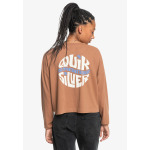 Рубашка с длинным рукавом UNI OVERSIZED LS TEE Quiksilver, бежевый - фото 4