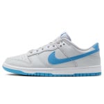 Кроссовки Nike Dunk Skateboarding Shoes Men Low-top Eveblue/Techgreen/Iolite, зеленый - фото 4