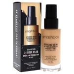 Smashbox Studio Skin Увлажняющая тональная основа для женщин на 24 часа в сутки 2.18 Light-M Women Foundation 1 унция - фото 3