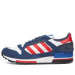 Кроссовки Adidas Zx 600, цвет Collegiate Navy, Better Scarlet & Crystal White - фото