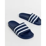 Темно-синие сандалии adidas Originals Adilette - фото