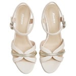 Сандалии женские Bata, цвет Off-white/light gold - фото 8