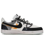 Кроссовки Nike Court Vision 1 Skateboarding Shoes Men Low-top Black/white/orange, черный/белый/оранжевый - фото 2