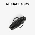 Портфель мужской Michael Kors Mason для компьютера, черный - фото 3