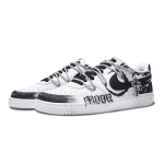 Кроссовки Nike Court Vision 1 Skateboarding Shoes Men Low-top Black/white, черный - фото 2