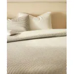 Пододеяльник в узкие полоски Zara Home, серый - фото 2