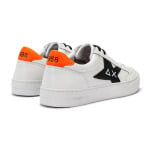 Кроссовки SUN68 Skateboarding Shoes Men Low-top White/fluorescent Orange, белый/оранжевый - фото 3