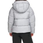 Пуховик Levi's Quilted Hooded Bubble Puffer, цвет Pale Blue - фото